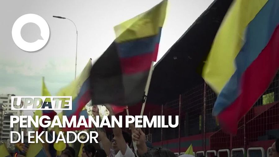 Ekuador Imbau Warga Tak Takut Nyoblos Pasca Tragedi Penembakan Capres