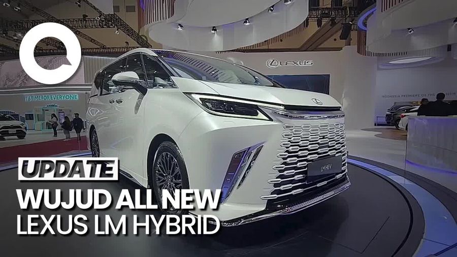 Sultan Merapat! All New Lexus LM Hybrid Mejeng di GIIAS 2023