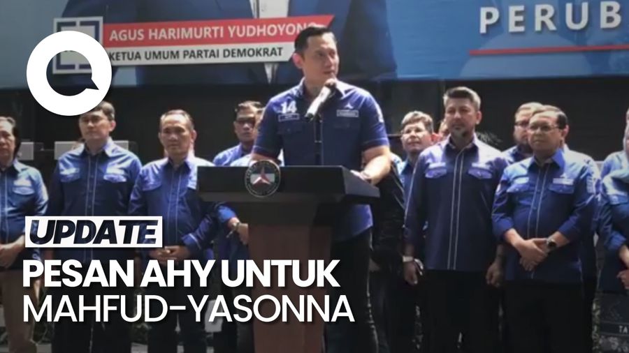 Ucapan Terima Kasih AHY ke Mahfud-Yasonna Usai PK Moeldoko Ditolak MA