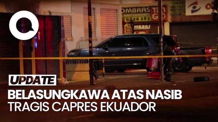Capres Ekuador Fernando Ditembak Mati, Para Pesaingnya Sampaikan Belasungkawa
