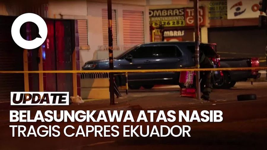 Capres Ekuador Fernando Ditembak Mati, Para Pesaingnya Sampaikan Belasungkawa