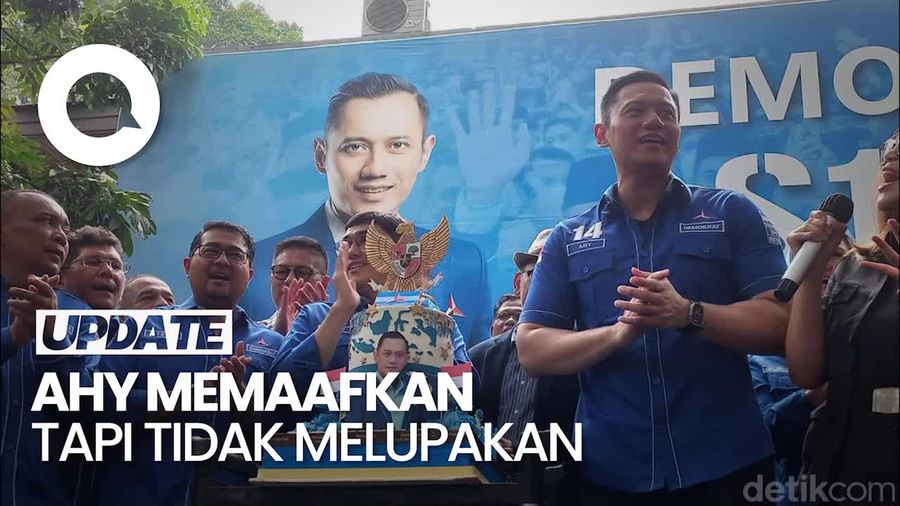 AHY soal PK Moeldoko: Kami Pandai Memaafkan, Tapi Tidak Melupakan