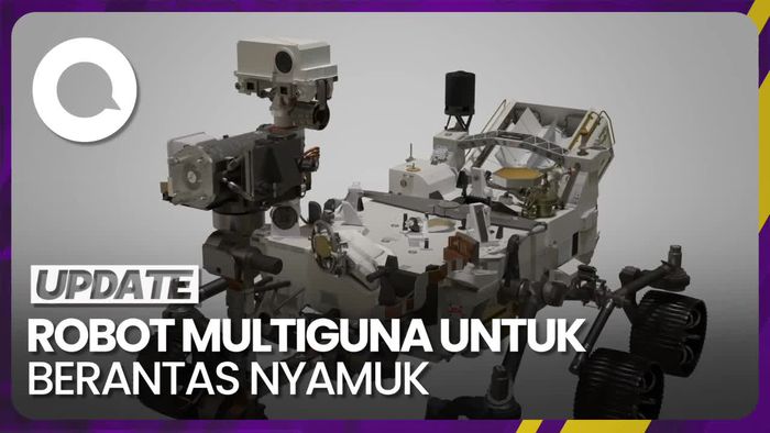 Peneliti Taiwan Berantas Nyamuk Pakai Robot dan Drone