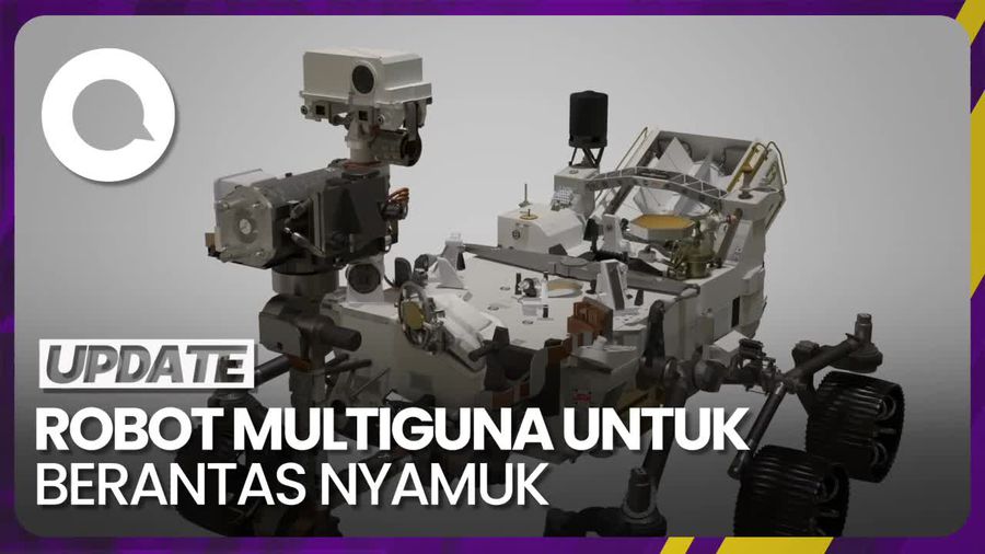 Peneliti Taiwan Berantas Nyamuk Pakai Robot dan Drone