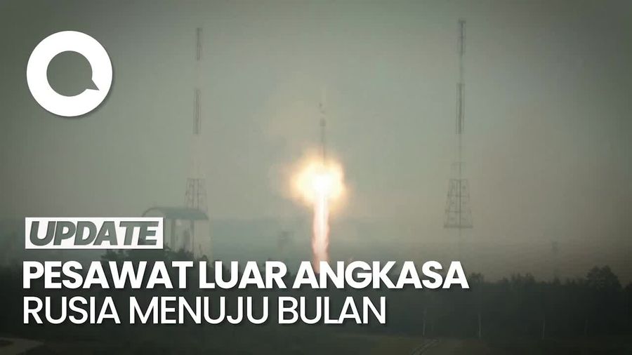 Detik-detik Rusia Luncurkan Luna-25 ke Bulan, Pertama Sejak 50 Tahun