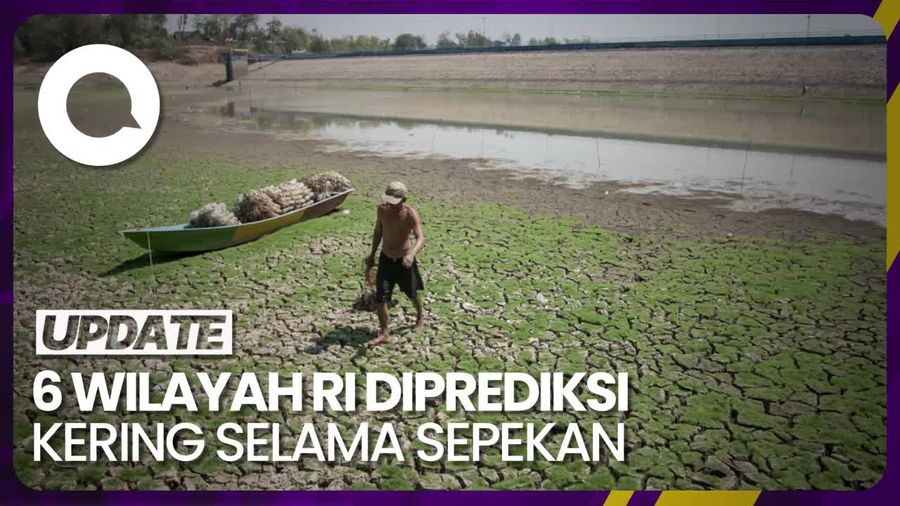 Jawa hingga Nusa Tenggara Berpotensi Alami Kekeringan Selama Sepekan