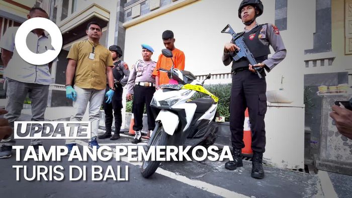 Ini Tampang Driver Ojol Pemerkosa Turis Brasil di Bali