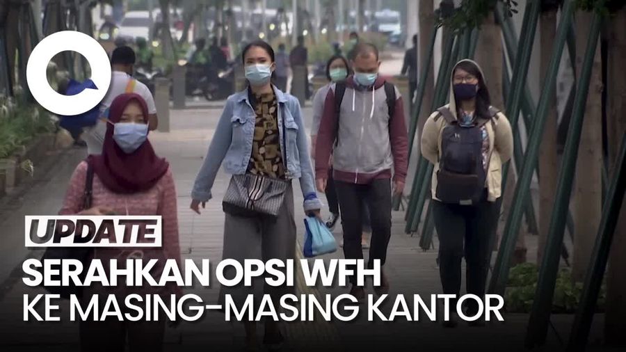 Kualitas Udara DKI Buruk, KLHK Bicara Opsi WFH Kantor-kantor di Jakarta