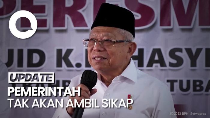 Wapres Maruf soal Sambo Batal Divonis Mati: Kita Tak Boleh Intervensi