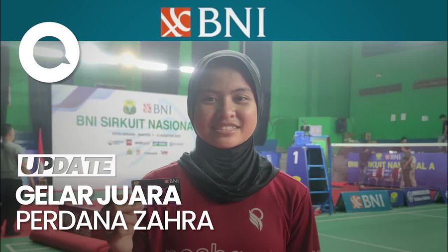 BNI Sirnas A Banten 2023: Zahra Juara Nomor Tunggal Taruna Putri