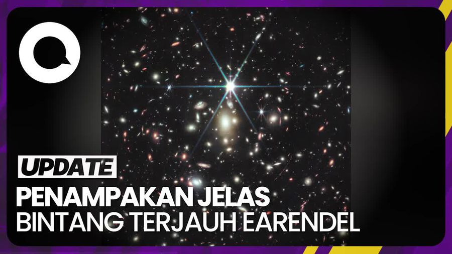 Teleskop James Webb Potret Bintang Terjauh yang Pernah Terdeteksi