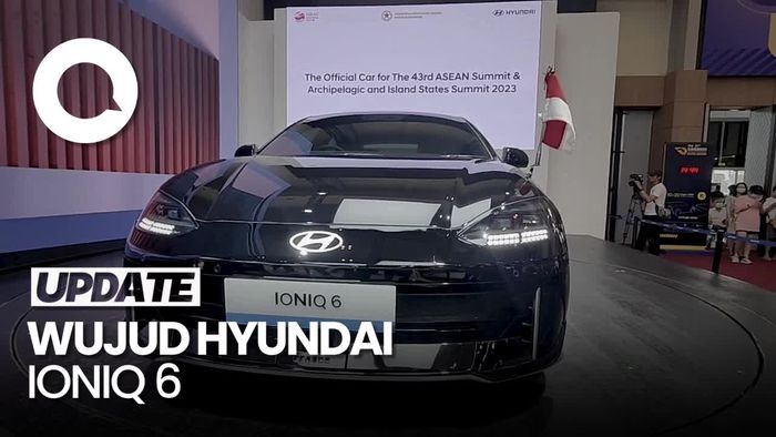 Intip Hyundai Ioniq 6 di GIIAS 2023, Diluncurkan Pekan Depan