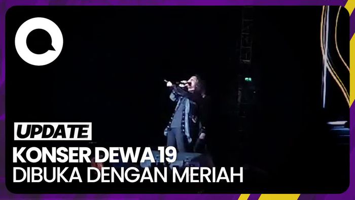 Virzha dan Ello Panaskan Konser Dewa 19  All Stars di GBK