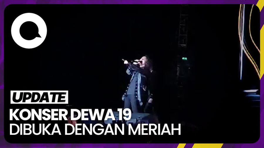 Virzha dan Ello Panaskan Konser Dewa 19  All Stars di GBK