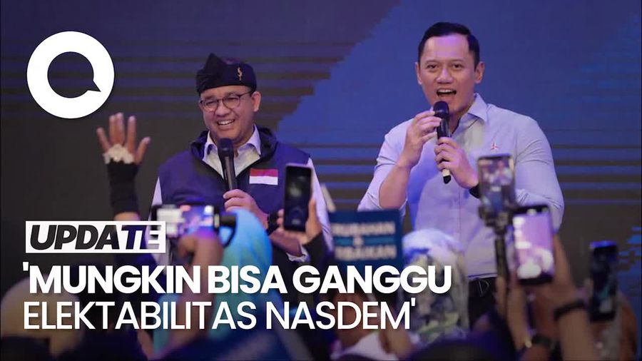 Pengamat Bicara Kekhawatiran Surya Paloh Jika AHY Jadi Cawapres Anies