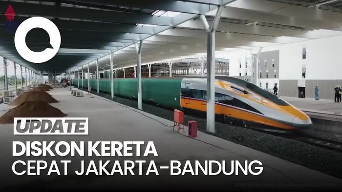 KCIC Bocorkan Harga Diskon Tiket Kereta Cepat Jakarta-Bandung
