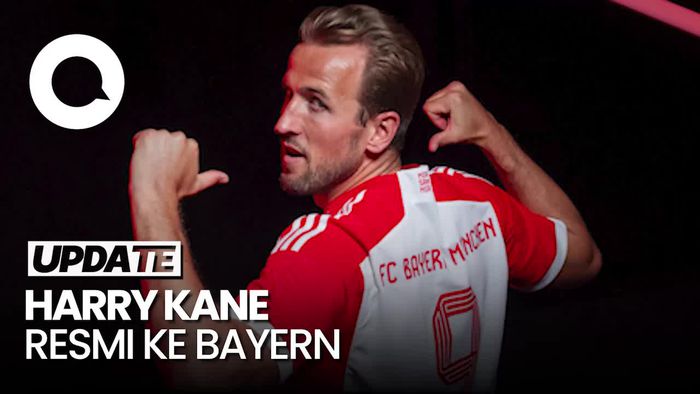 Resmi! Harry Kane Gabung Bayern Munich