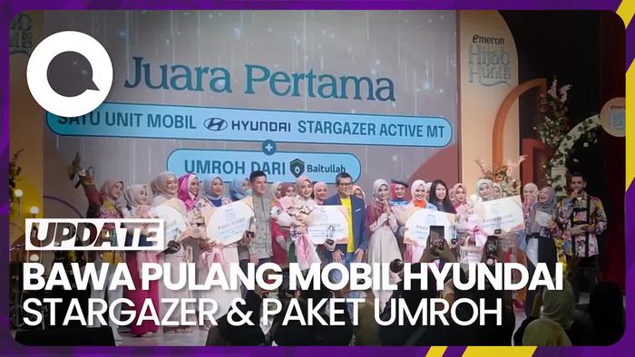 Grandmaster of Memory Aisha Nadine Jadi Juara 1 Emeron Hijab Hunt 2023