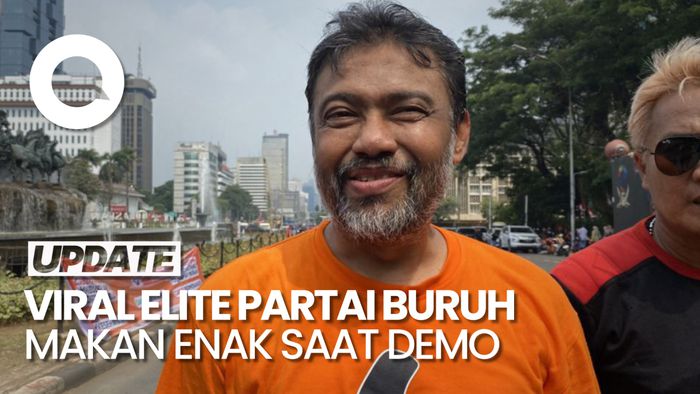 Said Iqbal Bantah Tudingan Makan Enak saat Buruh Berdemo: Itu Hoax!