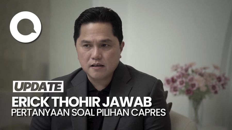 Jawaban Erick Thohir saat Ditanya Pilih Ganjar atau Prabowo