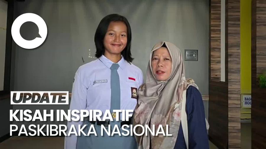 Kisah Bunga, Wakil Babel Paskibraka Nasional yang Jual Kue Tanpa Gengsi