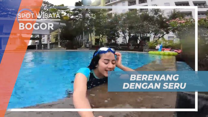 Berenang Seru di Kolam Penginapan Kota Bogor