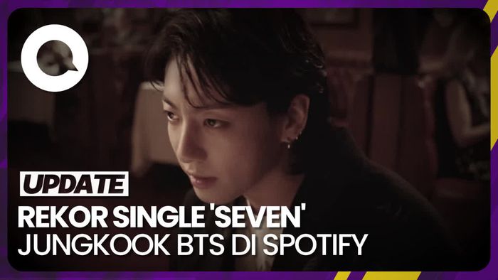 Daebak! Single Seven Jungkook BTS Ukir Rekor di Spotify