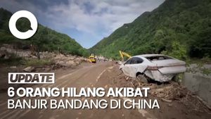 Penampakan Longsor-Banjir Bandang di China yang Tewaskan 21 Orang