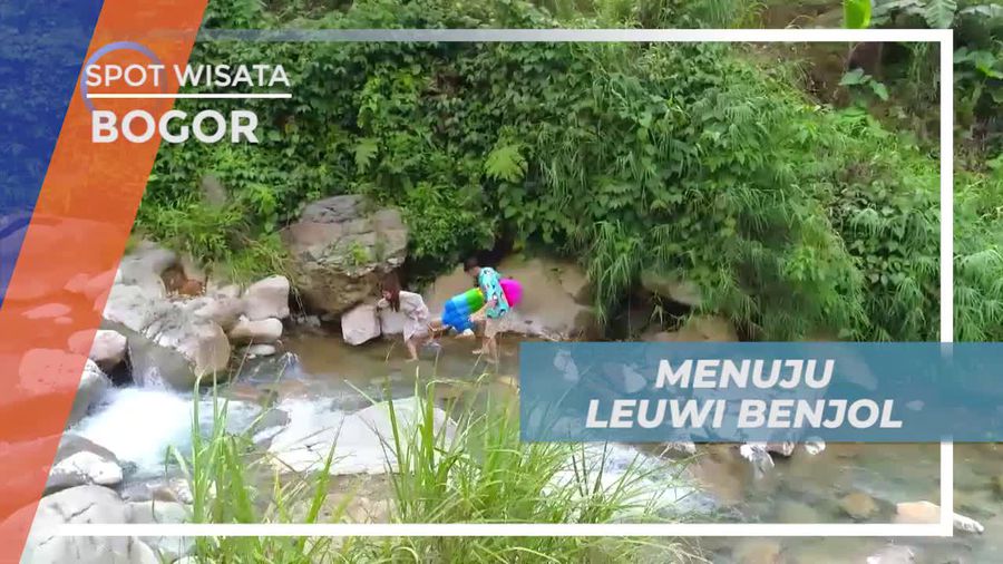 Menyusuri Hutan Menuju Leuwi Benjol Bogor