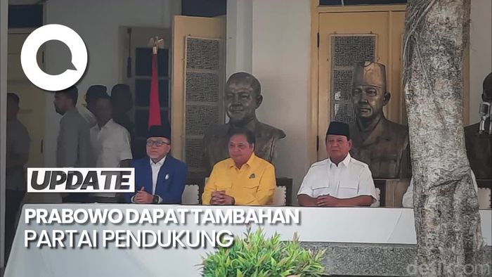Prabowo Benarkan Dapat Dukungan dari PAN dan Golkar