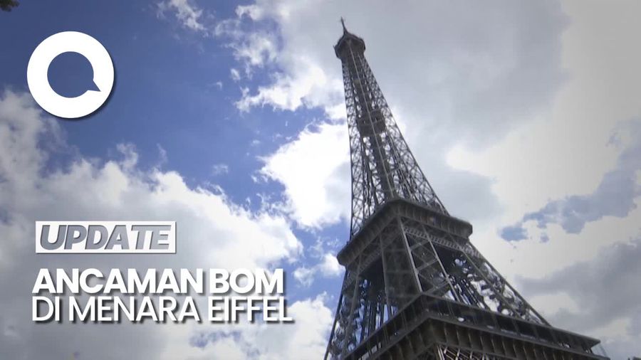 Menara Eiffel Digegerkan Ancaman Bom, Pengunjung Dievakuasi