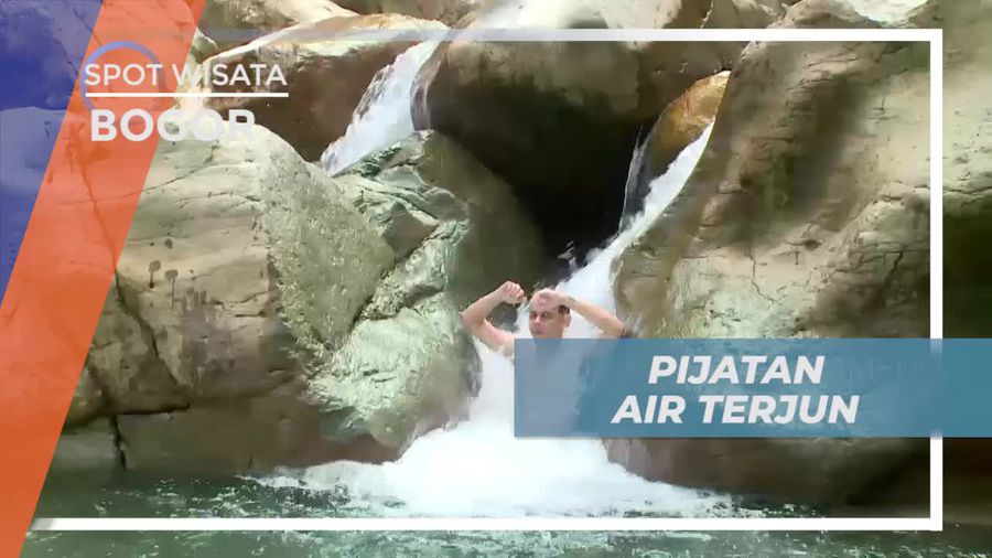 Sensasi Dipijat Air Terjun Leuwi Benjol Bogor