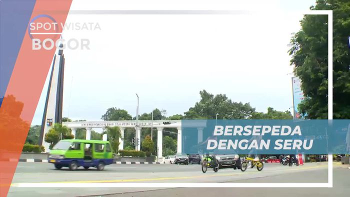 Gowes Seru Menikmati Suasana Asri Kota Bogor