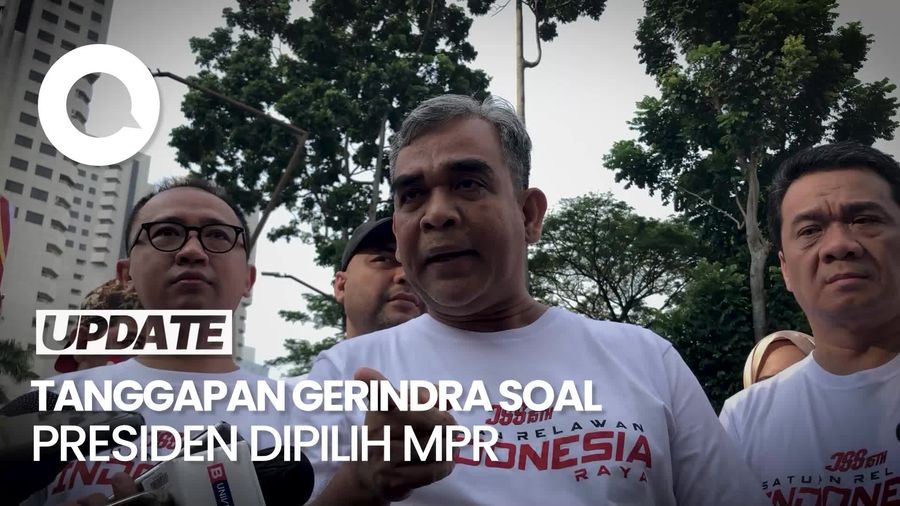 DPD Usul Presiden Kembali Dipilih MPR, Begini Respons Gerindra