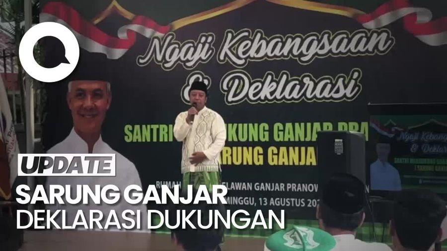 Rommy ke Sarung Ganjar: Pilih Pemimpin yang Tak Ada Rekam Jejak Tercela