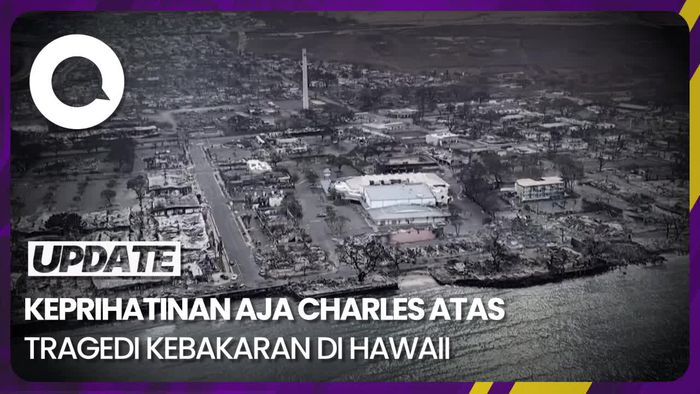 Doa Raja Charles III untuk Korban Kebakaran Hutan di Hawaii