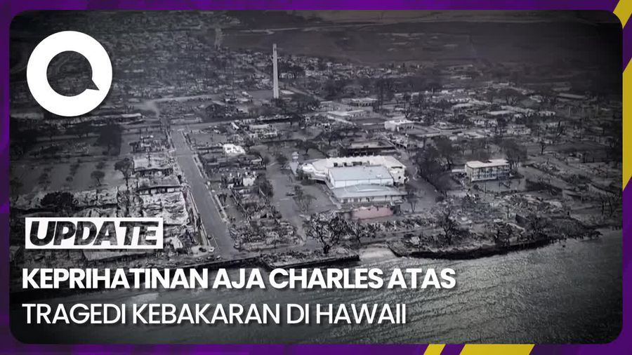 Doa Raja Charles III untuk Korban Kebakaran Hutan di Hawaii