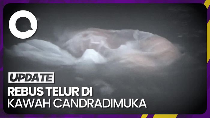 Sensasi Merebus Telur di Kawah Candradimuka Dieng