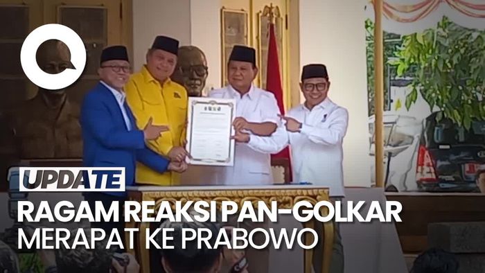 PAN-Golkar Gabung Prabowo: Ganjar Santai, PPP Bicara Peluang Sandiaga