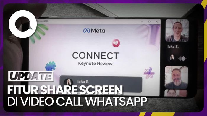 Asik! Sekarang WhatsApp Bisa Share Screen Saat Video Call