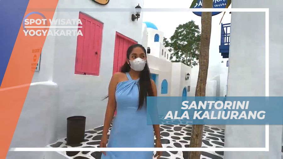 Seru-seruan di Santorini Ala Kaliurang, Yogyakarta