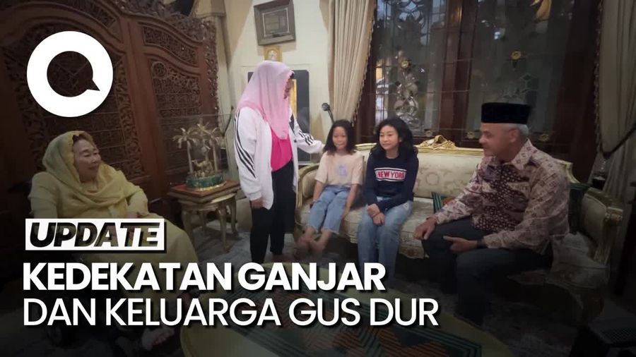 Ganjar Ungkap Kedekatan dengan Yenny Wahid dan Keluarga Gus Dur