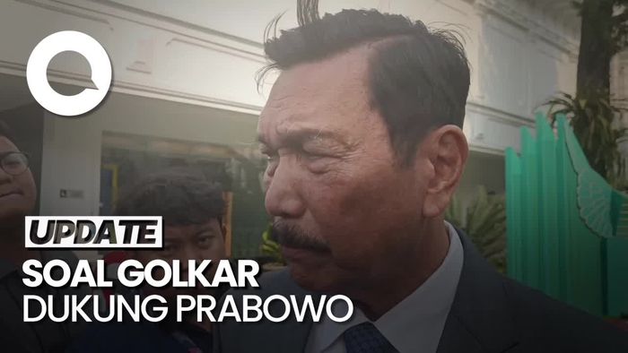 Luhut soal Golkar Dukung Prabowo: Bagus, Enggak Ada Masalah