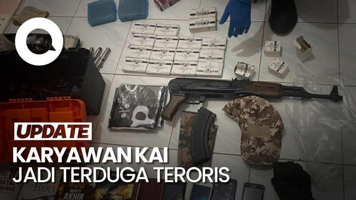 Fakta-fakta Penangkapan Karyawan KAI Terduga Teroris oleh Densus 88