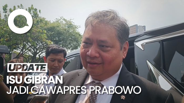 Golkar Sodorkan Gibran Jadi Cawapres? Airlangga Bilang Begini