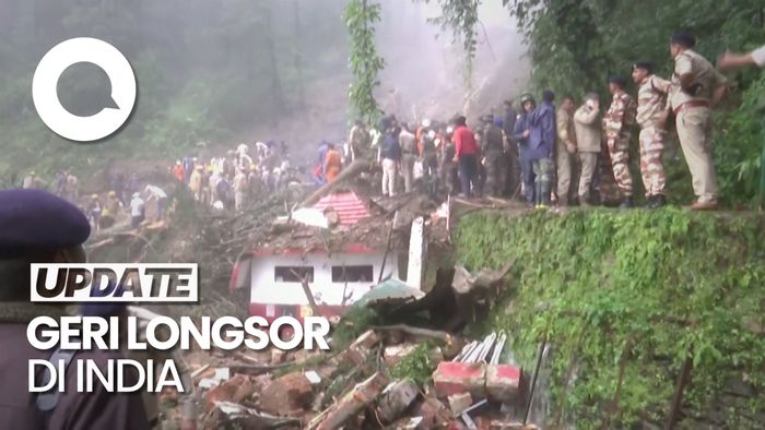 Longsor di India: 21 Orang Tewas, Puluhan Lainnya Hilang