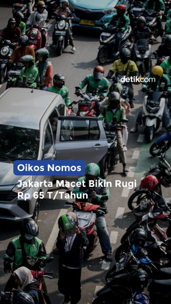 Jakarta Macet Bikin Rugi Rp 65 T/Tahun