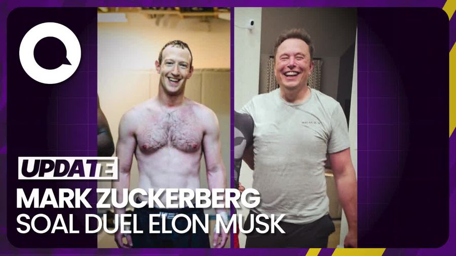 Mark Zuckerberg Klaim Tantangan Duel Elon Musk Tak Serius