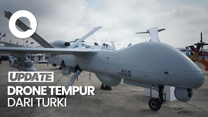 TNI-AU Siap Operasikan Drone Tempur ANKA yang Dibeli dari Turki