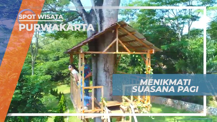 Menikmati Sejuknya Udara Pagi Dengan Pemandangan yang Indah, Purwakarta